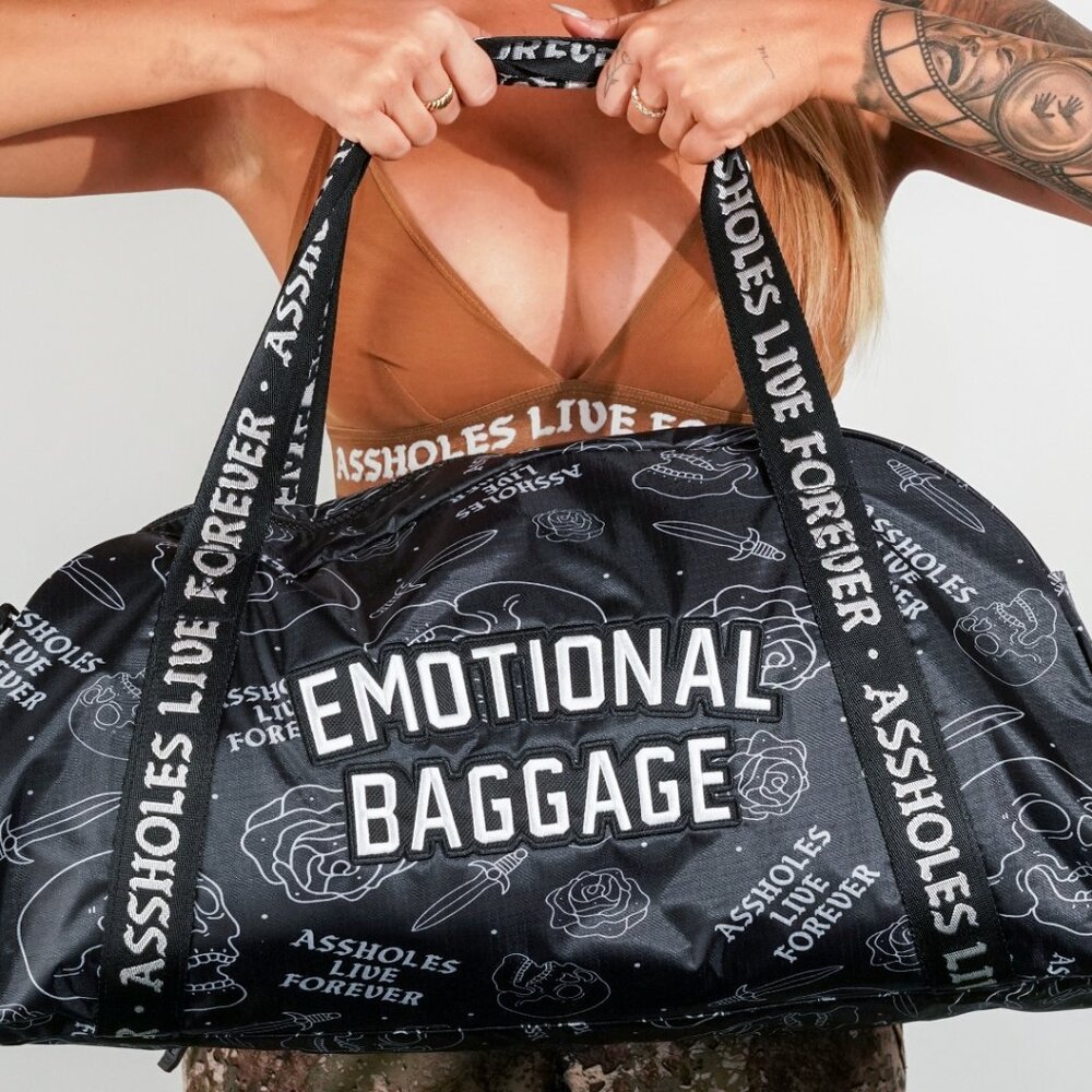 Emotional Baggage duffle bag